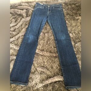 Citizens Of Humanity Dark Blue Boot Cut Jeans